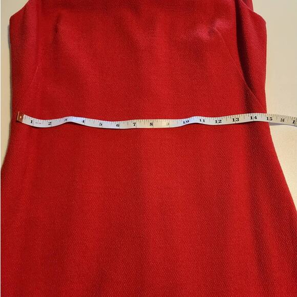 Pianforte di Max Mara Red Wool Suit Jacket & Sleeveless Dress size 44 / US 10 - Picture 10 of 14